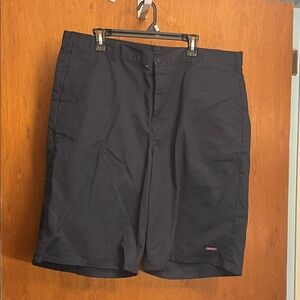 Dickies Men's Navy Flat Front Shorts